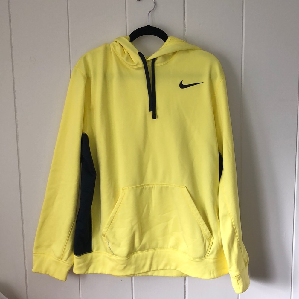 Nike Therma Fit sweatshirt - size Large- yellow